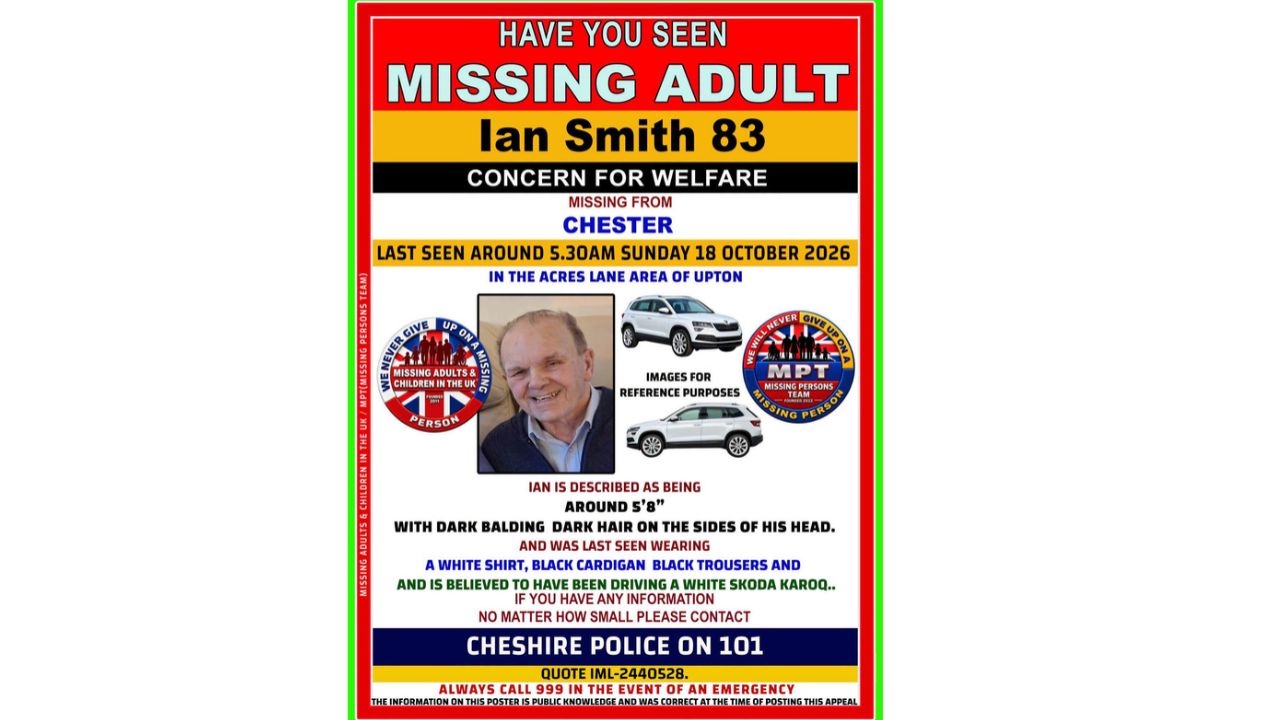 Ian Smith missing