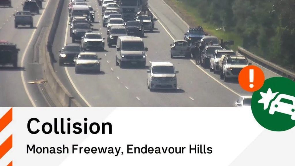 Monash Freeway Accident: Multi-Car Collision Closes Outbound Lanes Near South Gippsland Freeway Exit
