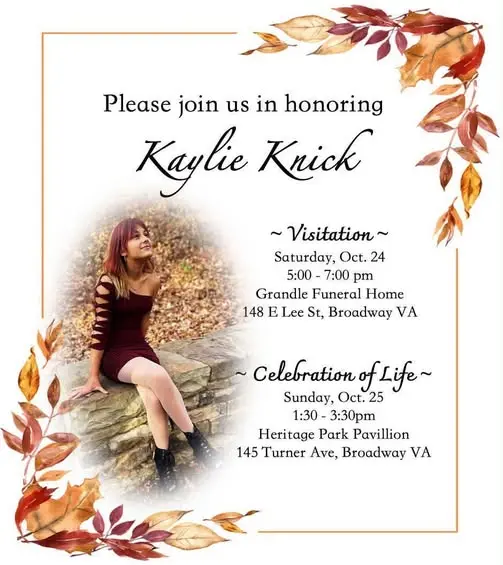 Kaylie Knick Obituary: Broadway, Virginia Community Rallying Around Her Family